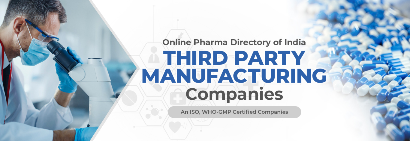 Online Pharma Directory of India THIRD PARTY MANUFACTURING Companies