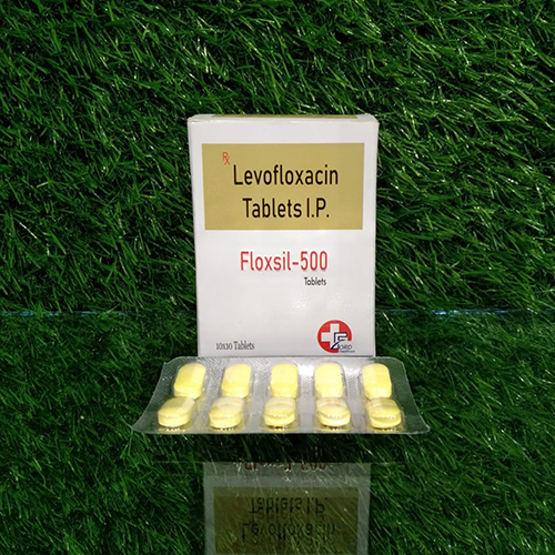 Product Name: Floxil 500, Compositions of Floxil 500 are Levofloxacin Tablets IP - Crossford Healthcare
