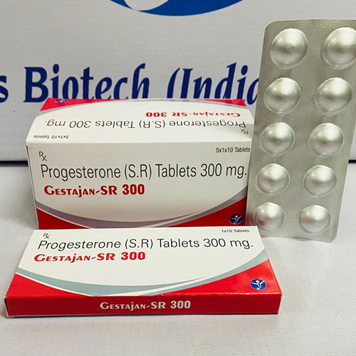 Product Name: GESTAJAN SR300, Compositions of GESTAJAN SR300 are PROGESTERONE - Janus Biotech