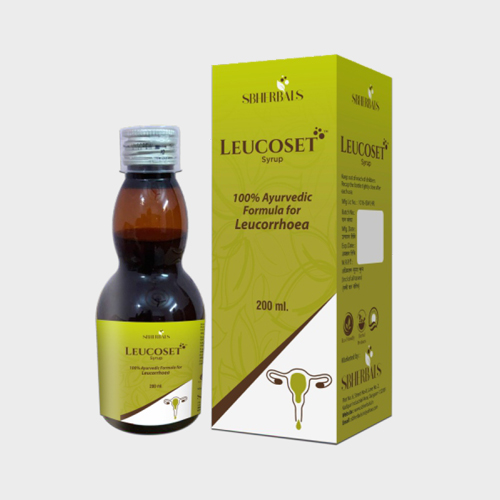 Product Name: Leucoset, Compositions of Leucoset are 100% Ayurvedic Formula for Leucorrhoea - Sbherbals