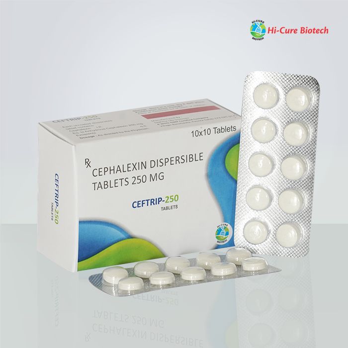 Product Name: CEFTRIP 250, Compositions of CEFTRIP 250 are CEPHLALEXIN 250 MG - Reomax Care