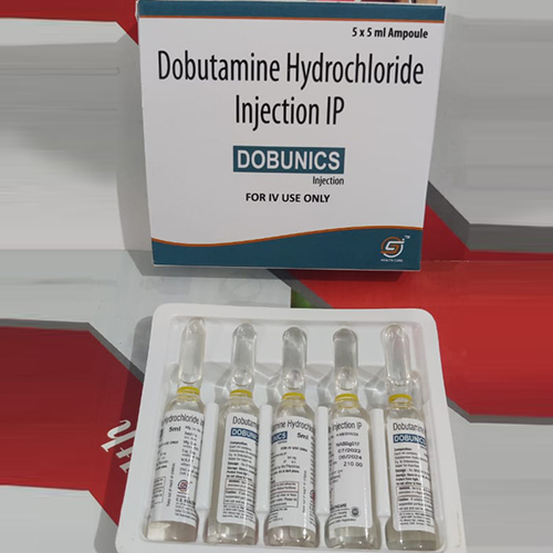 Product Name: DOBUNICS, Compositions of DOBUNICS are Dobutamine Hydrochloride Injection IP - C.S Healthcare