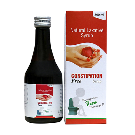 Product Name: Constipation Free, Compositions of Constipation Free are Natural Laxative Syrup - Marowin Healthcare