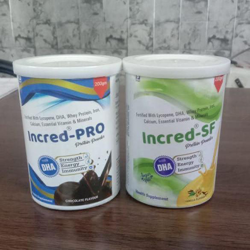 Product Name: Incred PRO,Incred SF, Compositions of are Fortified with Lycopene DHA ,Whey Protien Iron,Calcium,Essential Vitamin and Minerals - Jonathan Formulations
