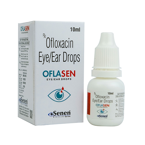 Product Name: Oflasen, Compositions of Oflasen are Ofloxacin Eye/Ear Drops - Senen Biotech