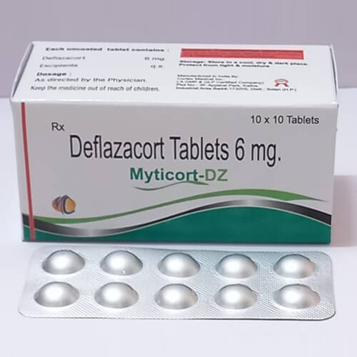Product Name: Matricort Dz, Compositions of Matricort Dz are Deflazacort Tablets 6 mg - Macro Labs Pvt Ltd