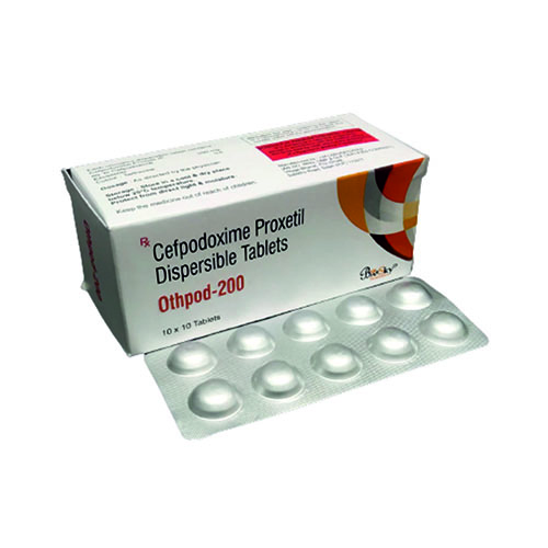 Product Name: Othpod 200, Compositions of Othpod 200 are Cefpodoxime Proxetil Dispersible Tablets - Biosky Remedies