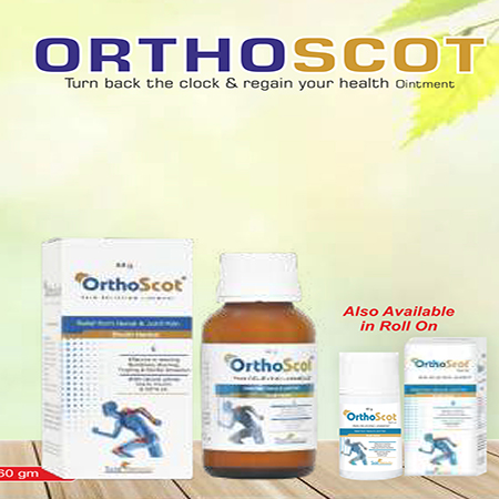 Product Name: Orthoscot, Compositions of Orthoscot are Turn Back the Clock & Regain Your Health Ointment - Scothuman Lifesciences