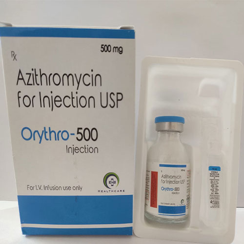 Product Name: Orythro 500, Compositions of Orythro 500 are azithromycin - Oriyon Healthcare