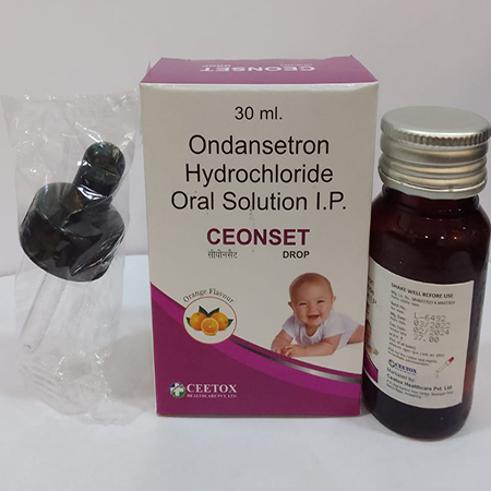 Product Name: Ceonest, Compositions of Ceonest are Ondansetron Hydrochloride Oral Solution IP - Ceetox HealthCare Private Limited