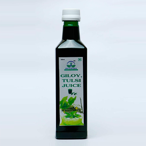Product Name: Giloy ,tulsi juice, Compositions of Giloy ,tulsi juice are Ayurvedic Proprietary Medicine - Divyaveda Pharmacy
