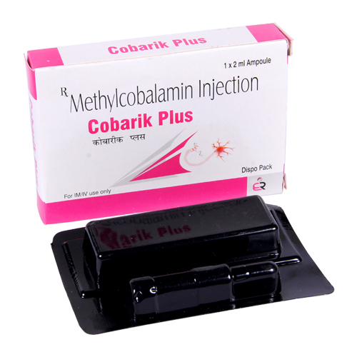 Product Name: Cobarik Plus, Compositions of Cobarik Plus are Methylcobalamin Injection - Erika Remedies
