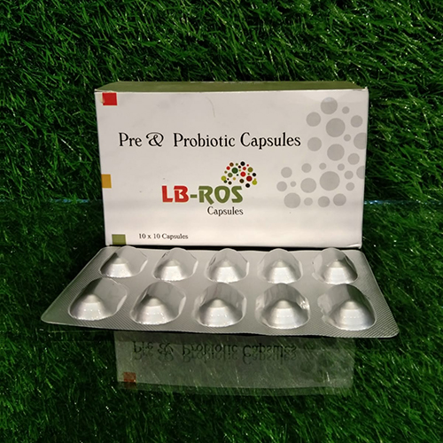 Product Name: Lb Ros, Compositions of Lb Ros are Prebiotic & Probiotic Capsules - Crossford Healthcare