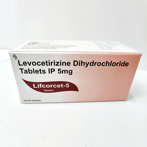 Product Name: Lifcorcet 5, Compositions of Lifcorcet 5 are Levocetirizine Dihydrochloride & Montelukast Tablets IP 5mg - Bkyula Biotech