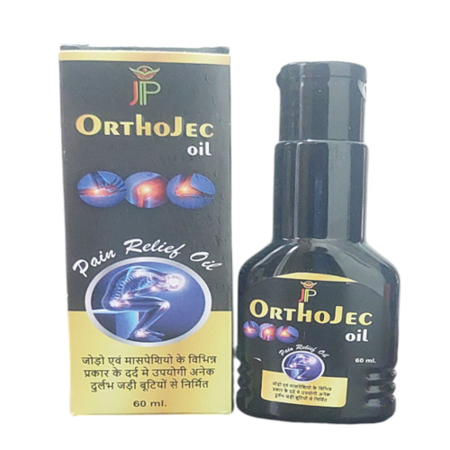 Product Name: OrtholecOil, Compositions of OrtholecOil are Pain Releif Oil - Jecks Pharma