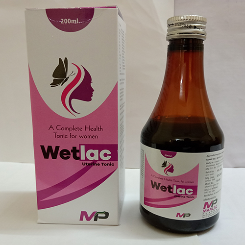 Product Name: Wetlac, Compositions of Wetlac are A Complete Health Tonic  For Women - Manlac Pharma