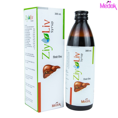 Ziy Liv syrup are Tricholine Citrate, Sorbitol  - Medok Life Sciences Pvt. Ltd