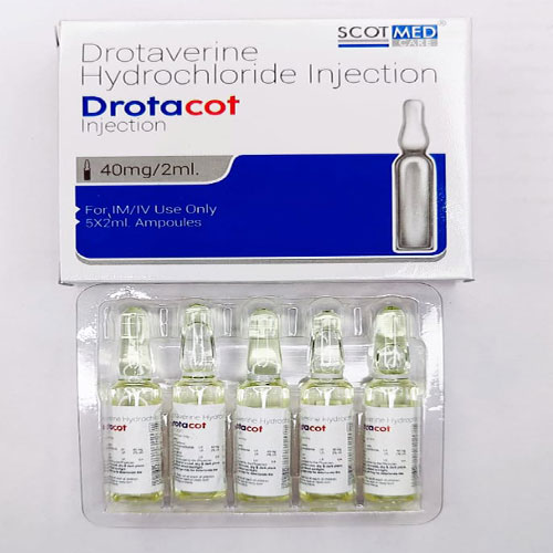 Product Name: Drotacot, Compositions of are drotaverine Hydrochloride - Maxsquare Healthcare