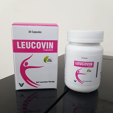 Product Name: Leucovin, Compositions of Leucovin are Anti Lucorrhea Therapy - Vindcare Lifesciences