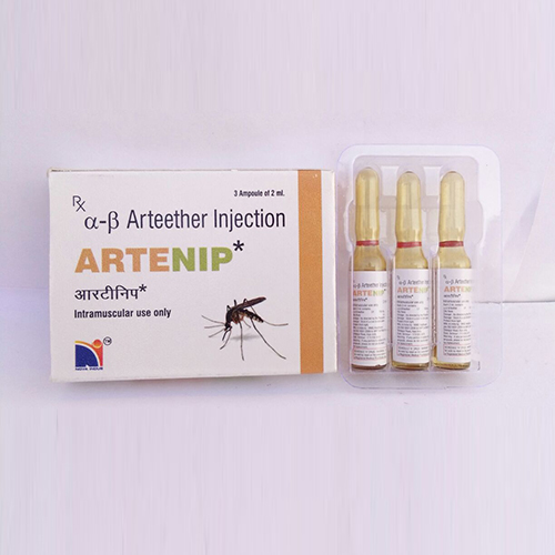 Product Name: Artenip, Compositions of Artenip are Alpha-Beta Arteether Injection - Nova Indus Pharmaceuticals