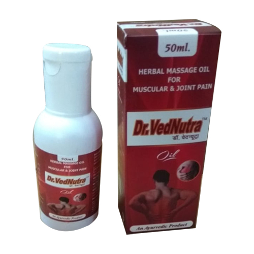 Product Name: Dr Vednutra, Compositions of Dr Vednutra are Herbal Massage Oil for Muscular Pain & Joint Pain - Jonathan Formulations