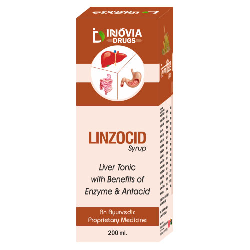 Product Name: Linzocid, Compositions of Linzocid are An Ayurvedic Proprietary Medicine - Innovia Drugs