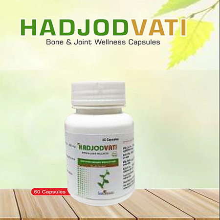 Product Name: Hadjodvati, Compositions of Hadjodvati are Bone & Joint Wellness Capsules - Scothuman Lifesciences