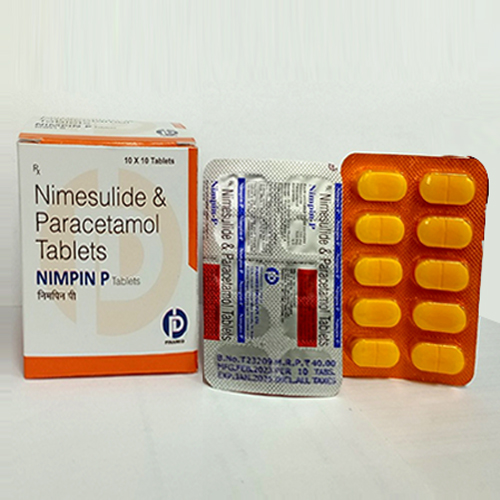Product Name: Nimpin P, Compositions of Nimpin P are Nimesulide & Paracetamol Tablets - Pinamed Drugs Private Limited