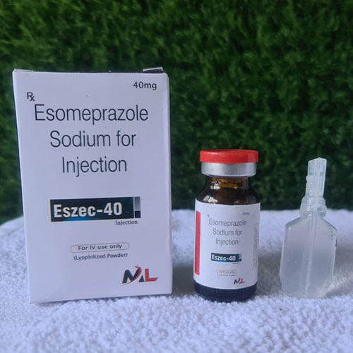 Product Name: Eszec 40, Compositions of Eszec 40 are Esomeprazole Sodium for Injection - Medizec Laboratories