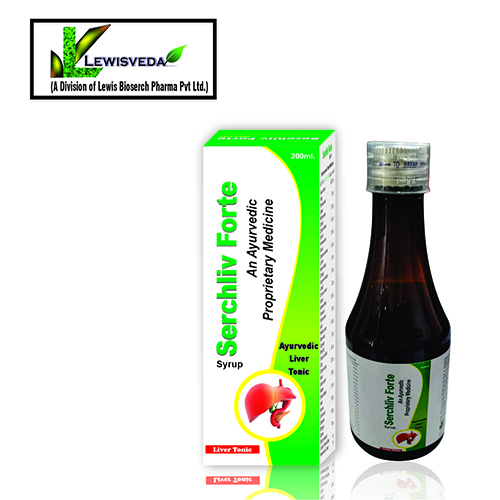 Product Name: Searchliv Forte, Compositions of Searchliv Forte are Ayurvedic Liver Tonic - Lewis Bioserch Pharma Pvt. Ltd