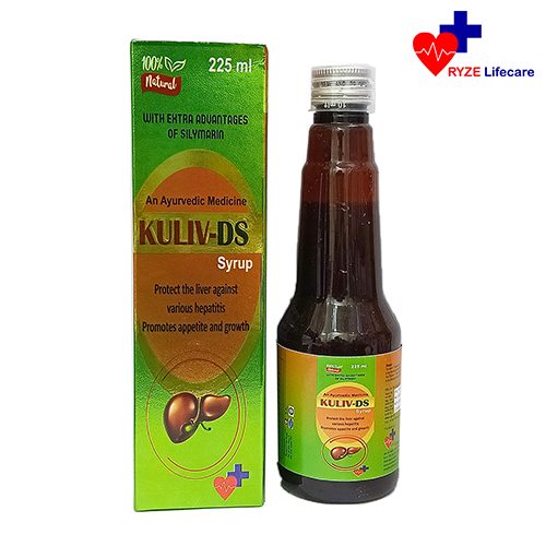 Product Name: KULIV  DS Syrup, Compositions of are An Ayurvedic Medicine  - Ryze Lifecare