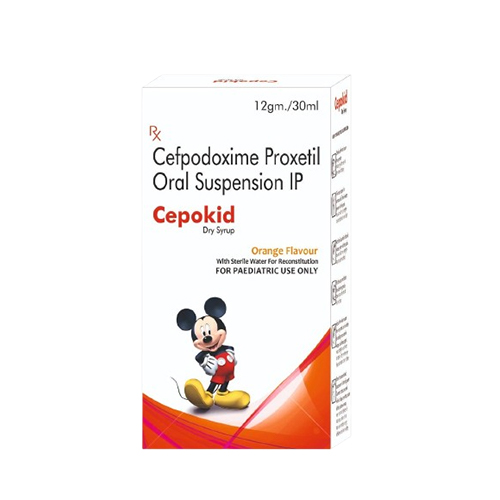 Product Name: Cepokid, Compositions of Cepokid are Cefpodoxime Proxetil Oral Suspension IP  - Jonathan Biocare