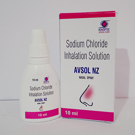 Product Name: Avsol NZ, Compositions of Avsol NZ are Sodium  Chloride Inhalation Solution - Ronish Bioceuticals