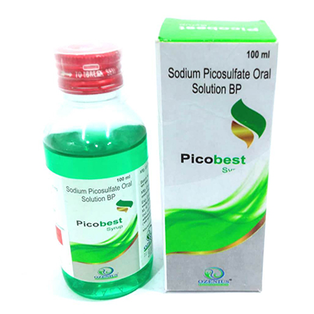 Product Name: PICOBEST, Compositions of PICOBEST are Sodium Picosulfate Oral Solution BP - Ozenius Pharmaceutials