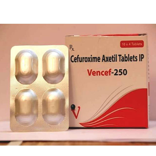 Product Name: Vencef 250, Compositions of Vencef 250 are Cefuroxime Axetil - Venix Global Care Private Limited
