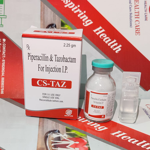 Product Name: CS TAZ, Compositions of CS TAZ are Piperacillin and Tazobactam For Injection I.P. - C.S Healthcare
