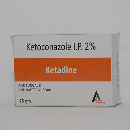 Product Name: KETADINE, Compositions of KETADINE are Ketoconazole IP 2% - Alencure Biotech Pvt Ltd