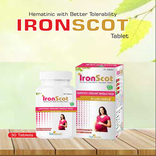 Product Name: Ironscot, Compositions of Ironscot are Hematinic with Better Tolerability - Pharma Drugs and Chemicals