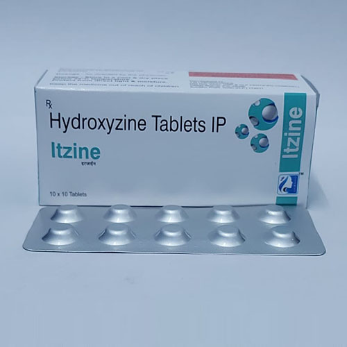 Product Name: Itzine , Compositions of Itzine  are Hydroxyzine Tablets IP - WHC World Healthcare