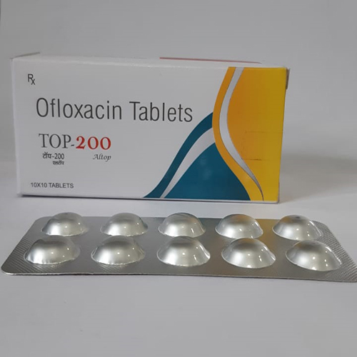 Product Name: Top 200, Compositions of Top 200 are Ofloxacin Tablets IP - Altop HealthCare