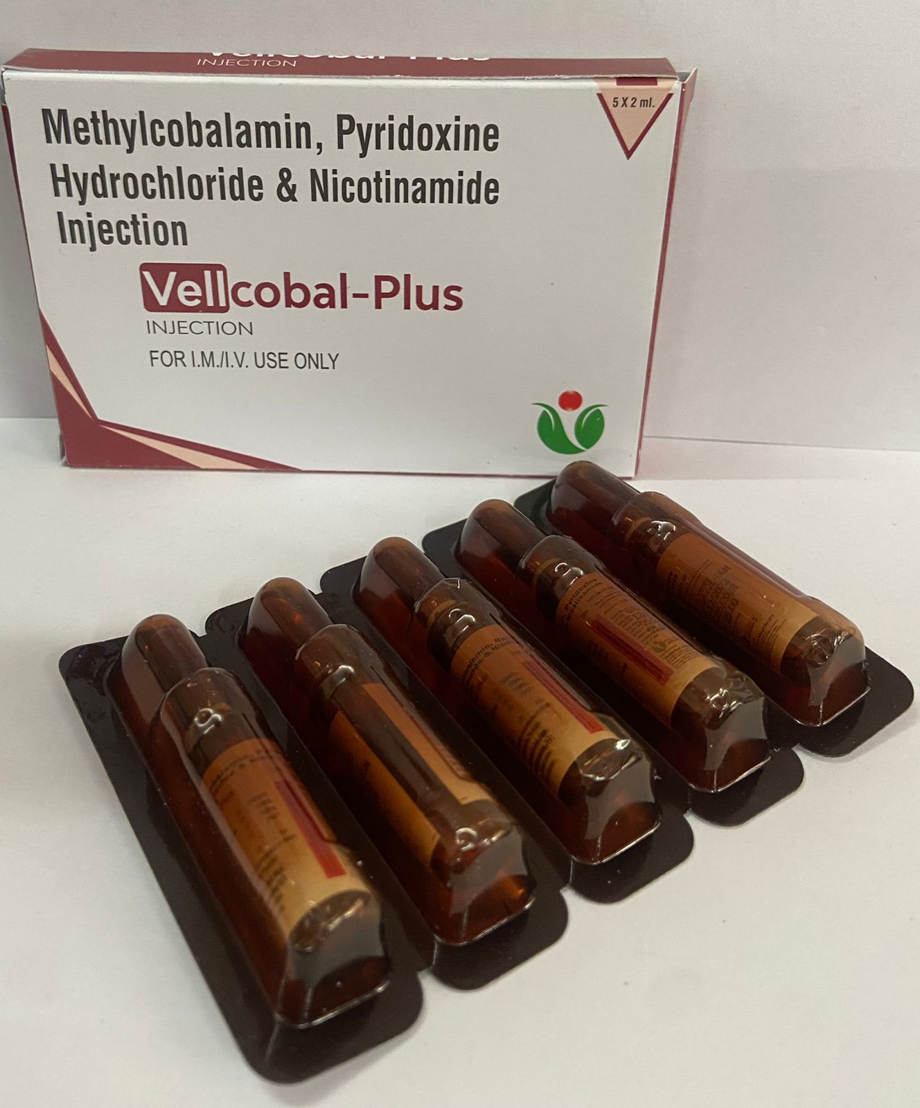 Product Name: Methylcobalamin Pyridoxine Hydrochloride and Nicotinamide Injection, Compositions of Methylcobalamin Pyridoxine Hydrochloride and Nicotinamide Injection are Methylcobalamin,Pyridoxine Hydrochloride & Nicotinamide Injection - Orison Pharmaceuticals