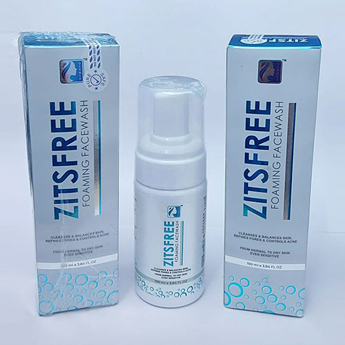Product Name: Zitsfree, Compositions of Zitsfree are Foaming Facewash - WHC World Healthcare