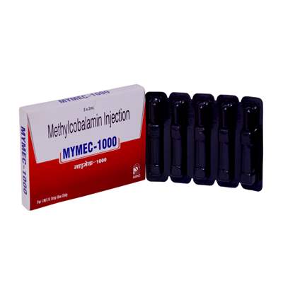 Product Name: MYME 1000, Compositions of MYME 1000 are Methylcolbalamin Injection - ISKON REMEDIES