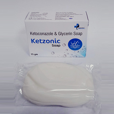 Product Name: Ketzonic Soap, Compositions of are Ketoconazole & Glycerin Soap - Ronish Bioceuticals