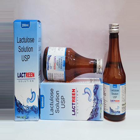 Product Name: Lactreen, Compositions of Lactreen are Lactulose Solution USP - Abigail Healthcare