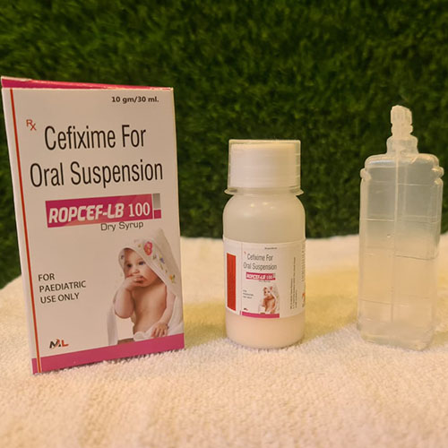 Product Name: Robcef LB 100, Compositions of Robcef LB 100 are Cefixime For Oral Suspension - Medizec Laboratories