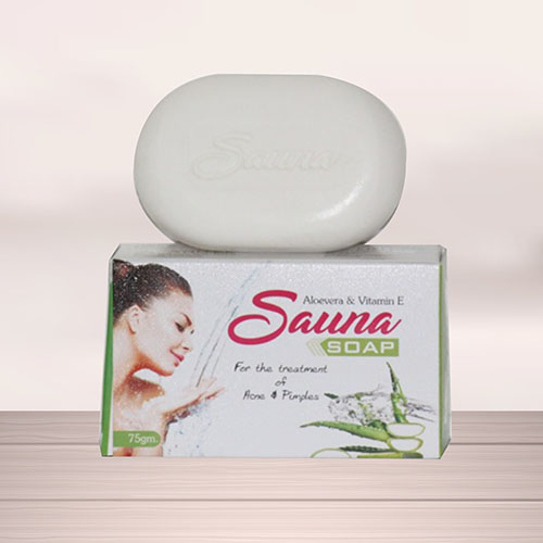 Product Name: Sauna, Compositions of Sauna are Aloevera and Vitamin E - Anitek LifeCare