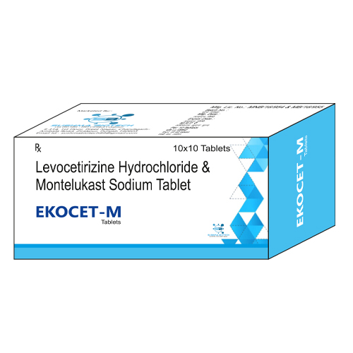 Product Name: EkocetM, Compositions of EkocetM are Levocetirizine Hydrochloride & Montelukast Sodium Tablets - Sushma Biotech