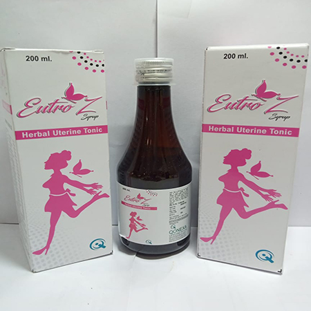 Product Name: EUTRO Z, Compositions of EUTRO Z are Herbal Uterine Tonic - Qonexa Lifecare Private Limited