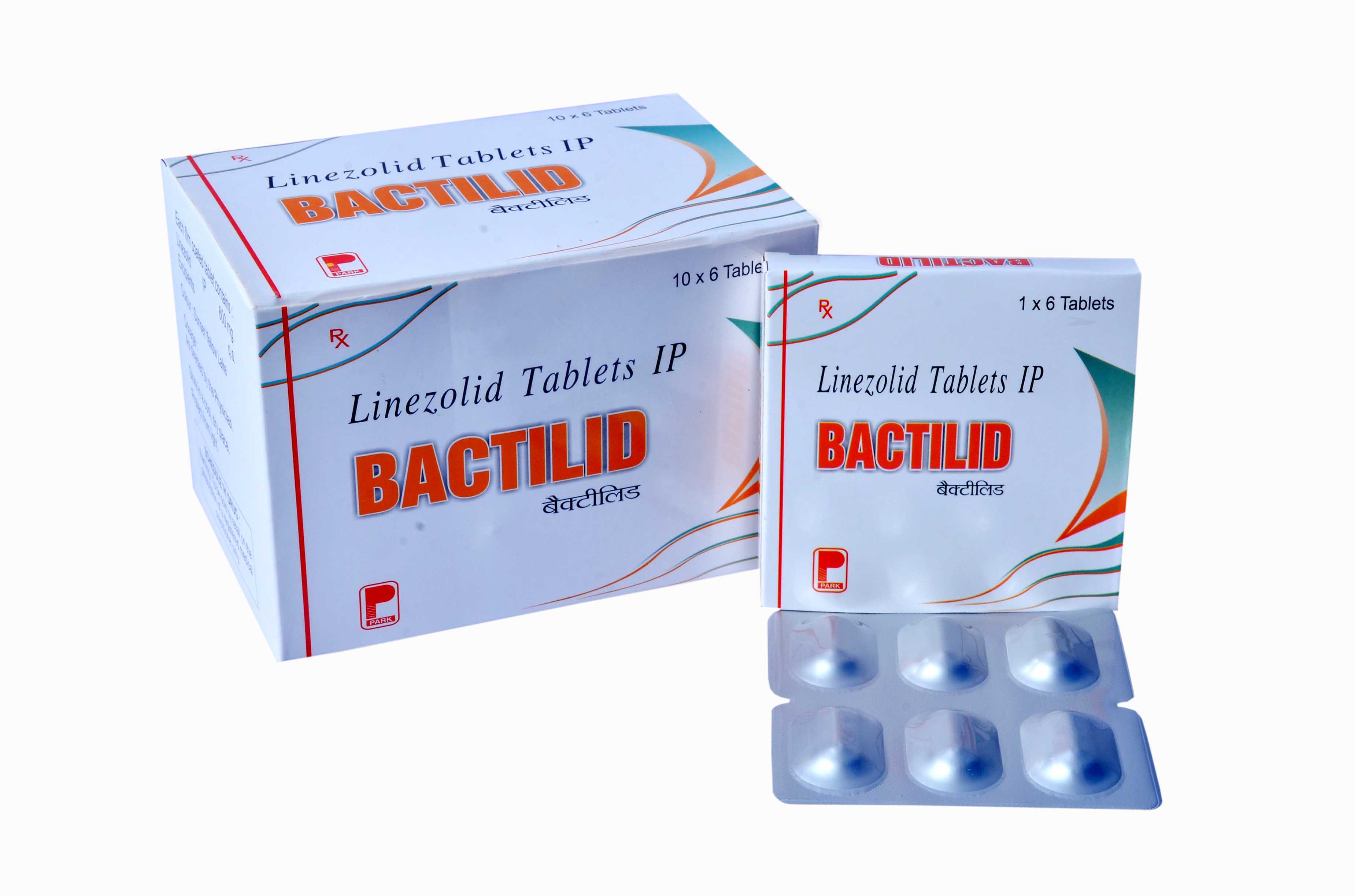 Product Name: BACTILID, Compositions of BACTILID are Linezolid Tablets IP - Park Pharmaceuticals